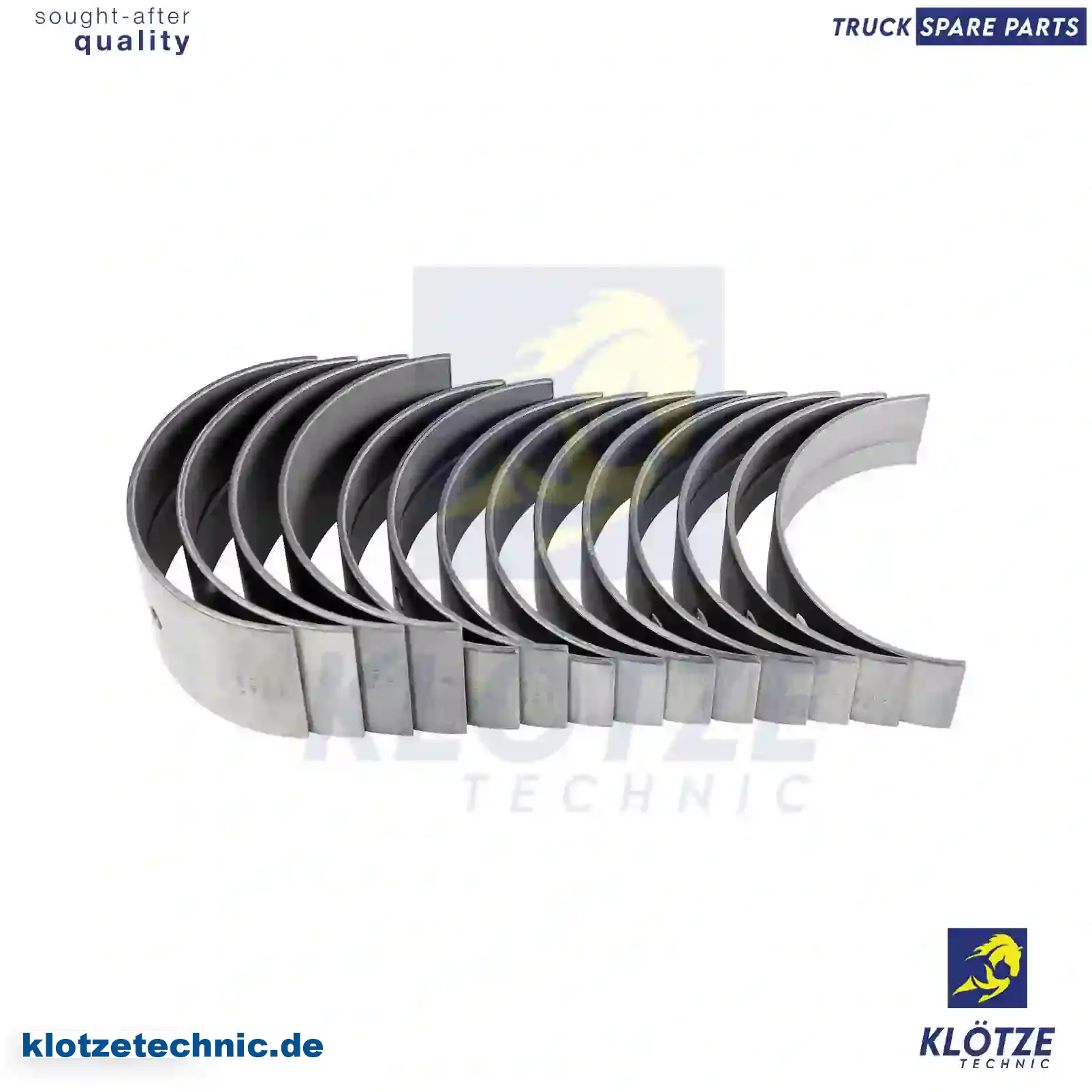 Main bearing kit, 0681175, 0683200, 117314, 643067, 681175, 683200 || Klötze Technic