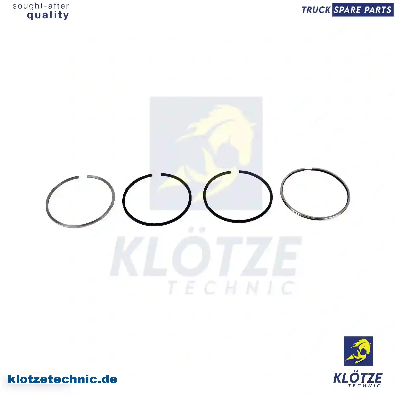 Piston ring kit, 0680853, 0682033, 0682066, 680853, 680855, 680964, 682033, 682066 || Klötze Technic