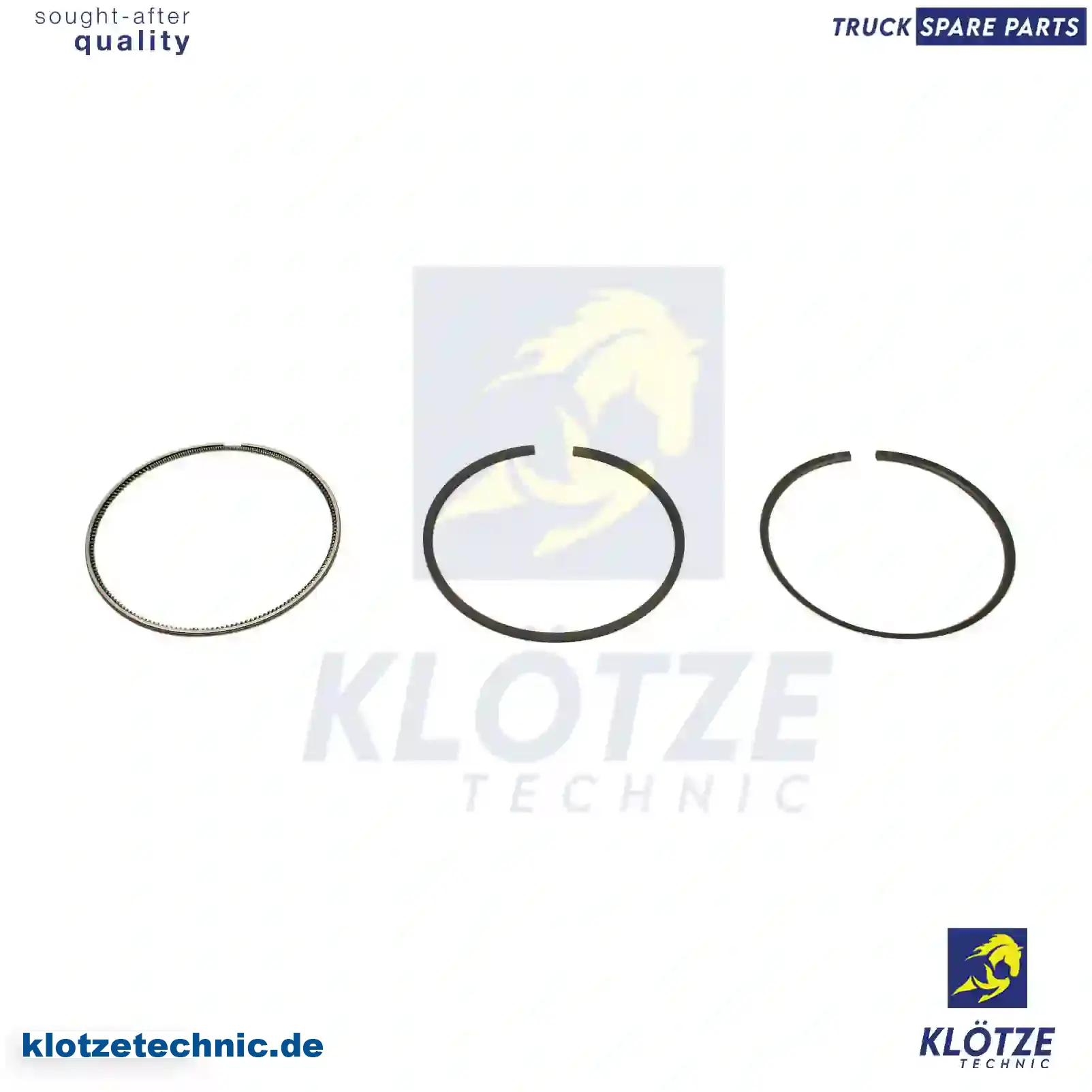 Piston ring kit, 0681646, 0683192, 0683563, 1292097, 282674, 622978, 681646, 683192, 683563 || Klötze Technic