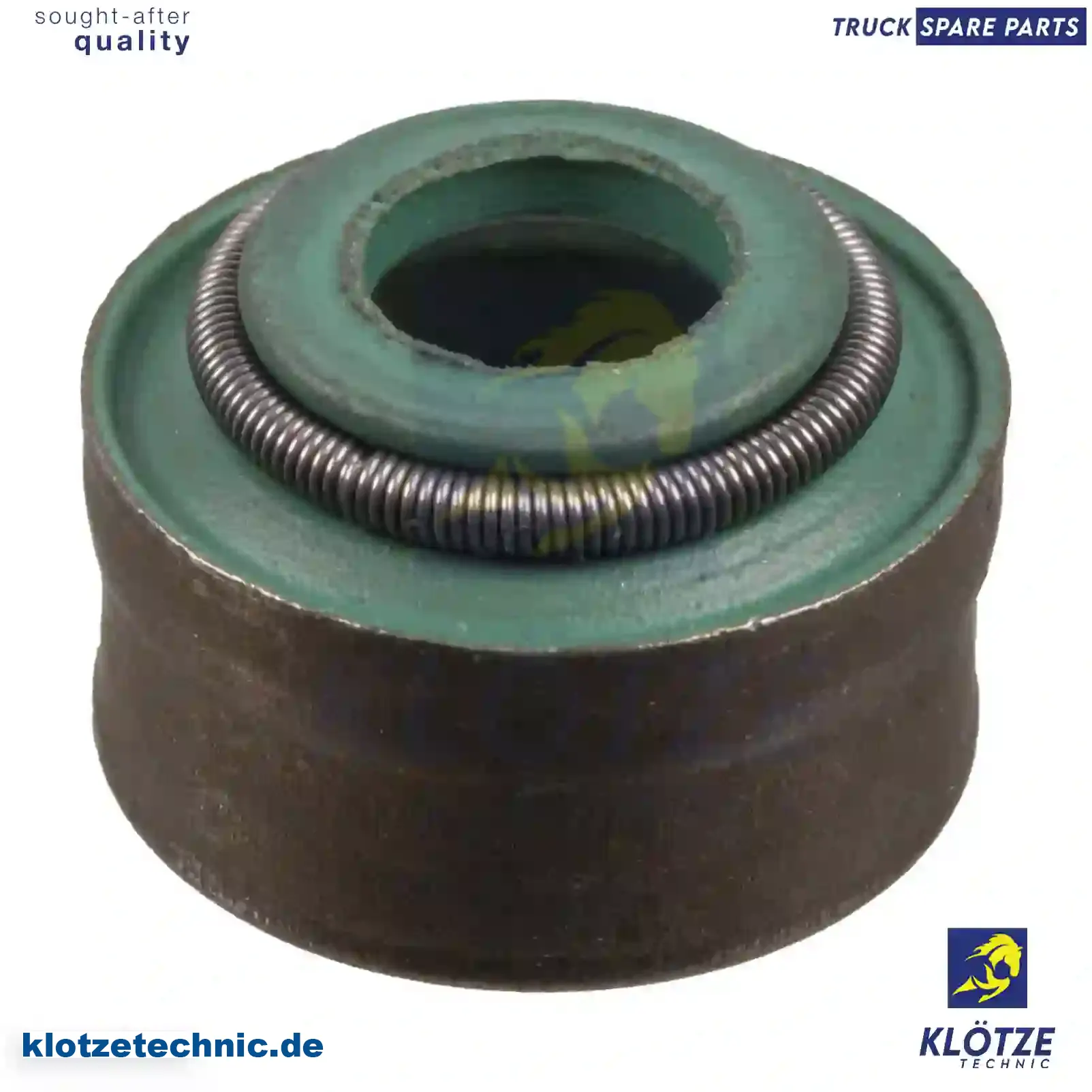 Valve stem seal, 6166533, 88WM-6571-BB, 51049020034, 07W109349 || Klötze Technic