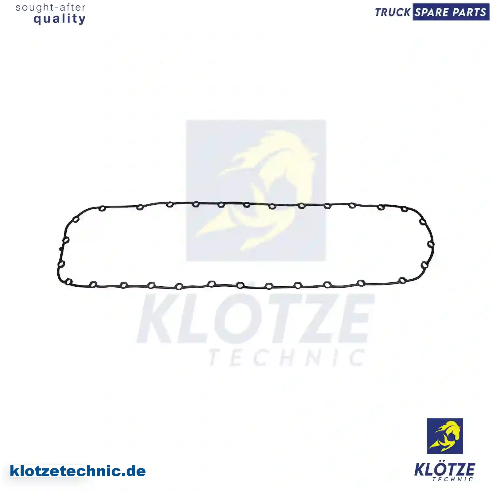 Oil sump gasket, 5200523379, ZG01839-0008 || Klötze Technic