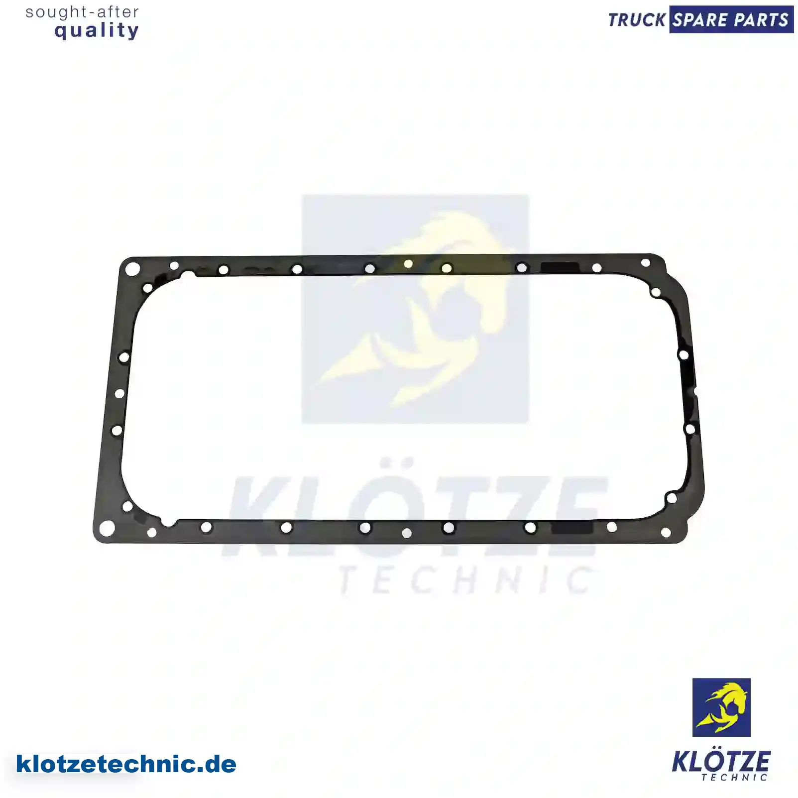 Oil sump gasket, 5010450945 || Klötze Technic