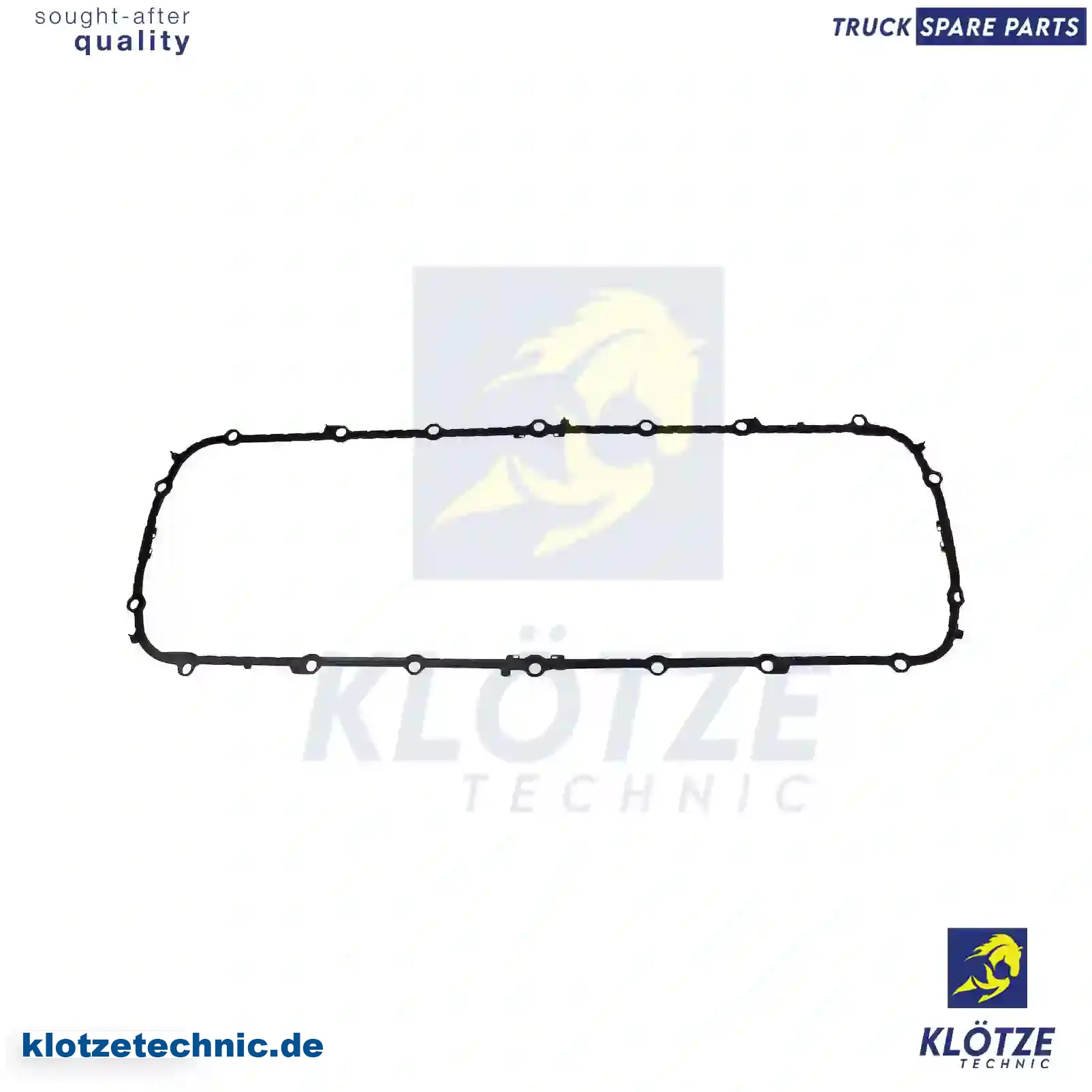 Oil sump gasket, 7420539127, 7421517690, 20539127, 21517690, ZG01841-0008 || Klötze Technic