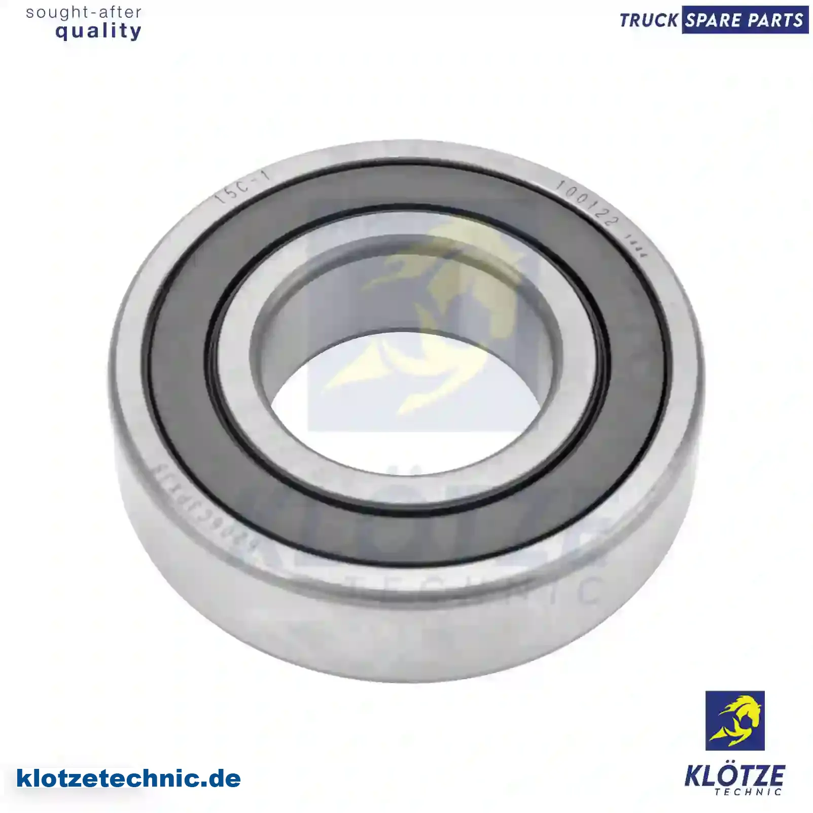 Ball bearing, 5010477244, 509GC463, 5010477244, 7421020601, ZG40207-0008 || Klötze Technic