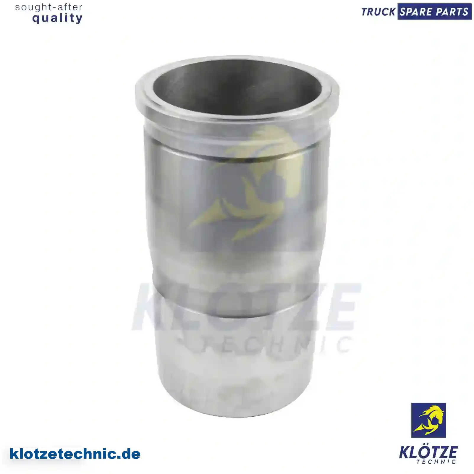 Cylinder liner, without seal rings, 20451502, 20480098, 20498544, 207623422, ZG01079-0008 || Klötze Technic