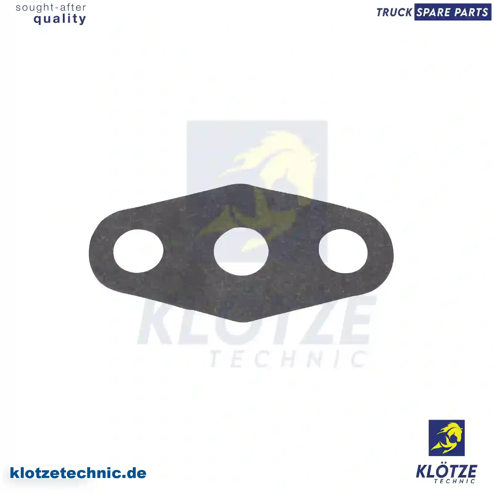 Gasket, turbocharger, 5000694106 || Klötze Technic