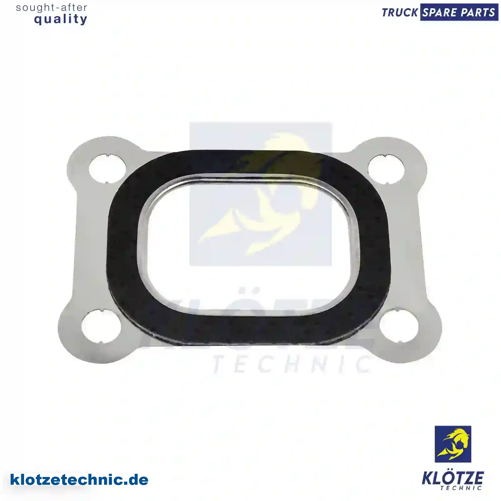 Gasket, exhaust manifold, 7408170959, 1547881, 8170959, 8187272, ZG10216-0008 || Klötze Technic