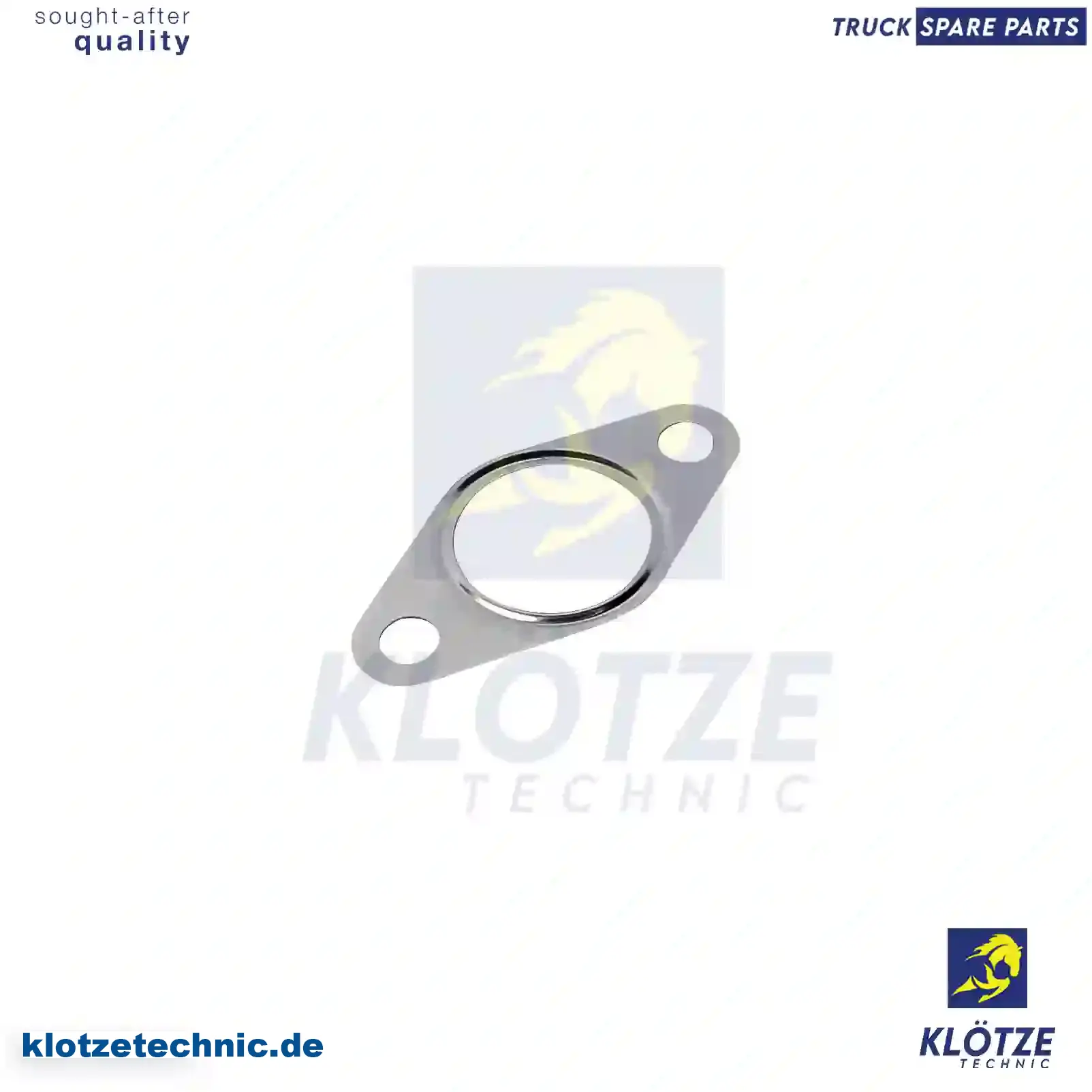 Gasket, exhaust manifold, 7701043662 || Klötze Technic