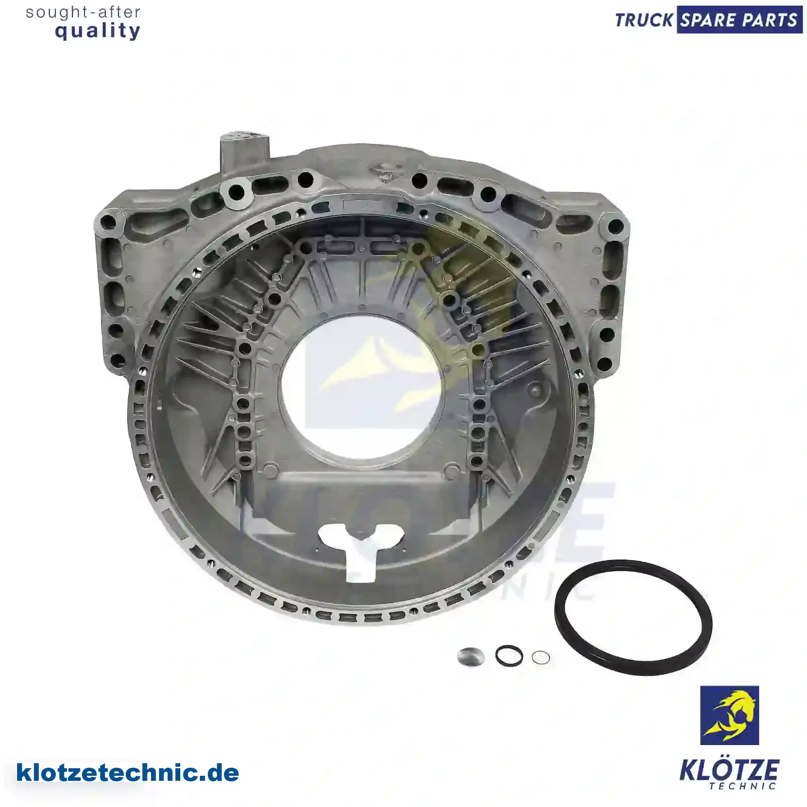 Flywheel housing, complete, 1547213, 20451304, 20451347, 8193918, 85113090 || Klötze Technic