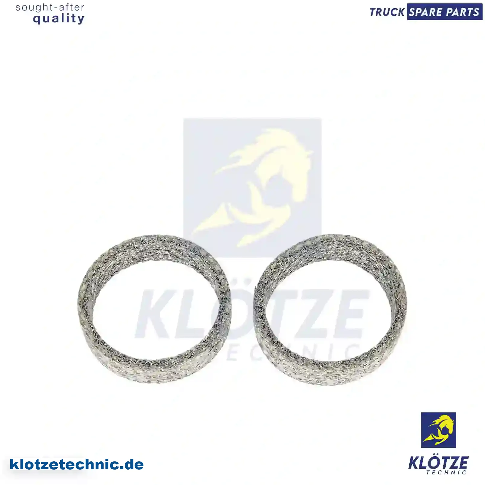 Seal ring kit, exhaust manifold, 7420938963, 20537444, 20938963, 21475172 || Klötze Technic