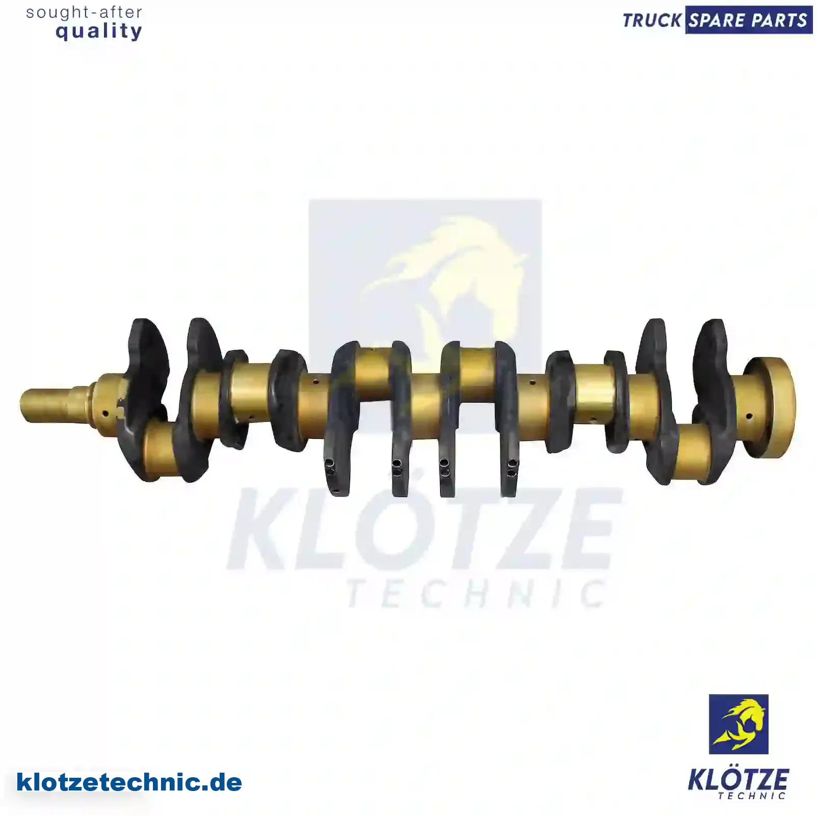 Crankshaft, 20381957, 8112935, 8113093, 8126780, 8194304, 8194359, 8194456 || Klötze Technic