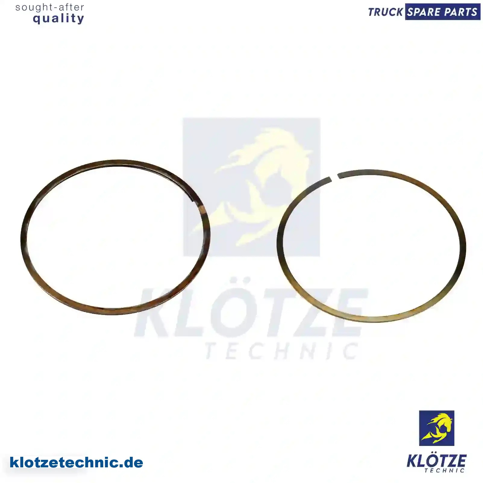 Seal ring kit, exhaust manifold, 250996, 279052, || Klötze Technic