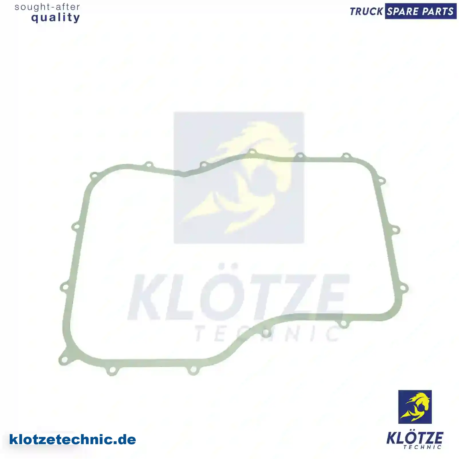 Oil sump gasket, 51059040227, 5105 || Klötze Technic