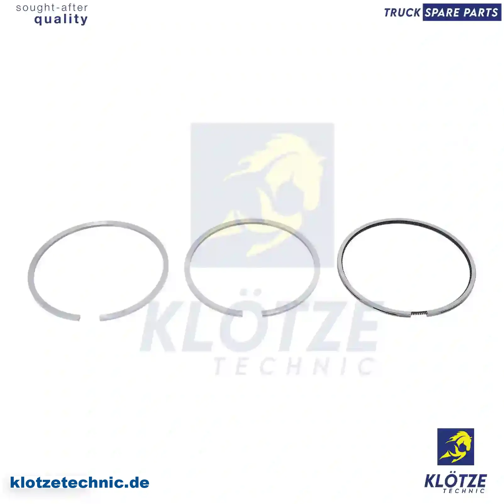 Piston ring kit, 5001823201, 5000667791S, 5000684682S, 5001823201, 5010339943S || Klötze Technic