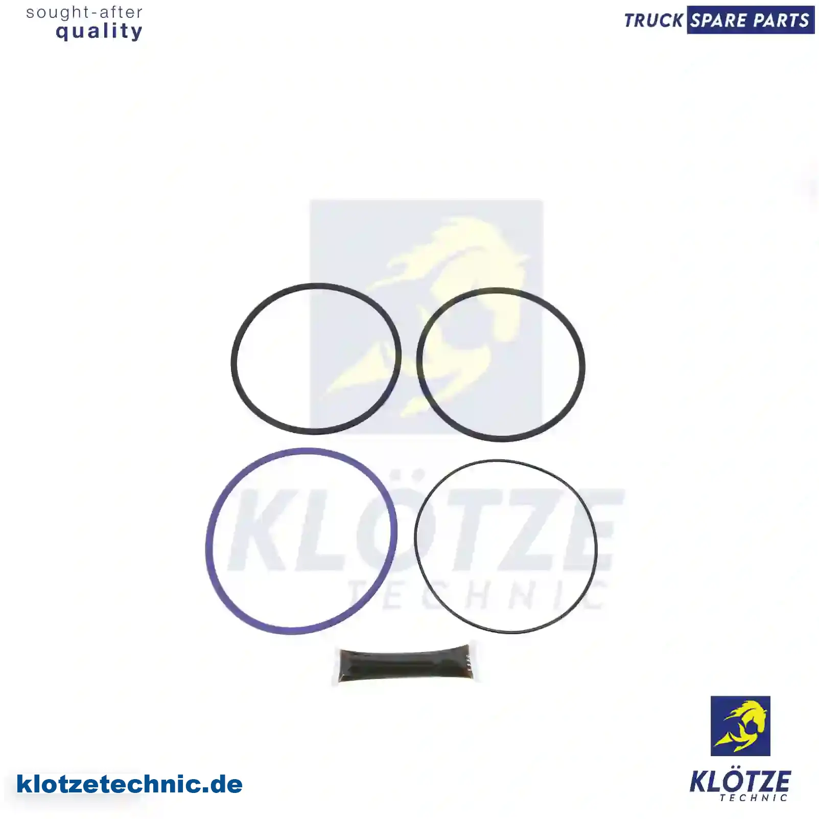 Seal ring kit, cylinder liner, 7400270950, 270950, 271121, ZG02072-0008 || Klötze Technic