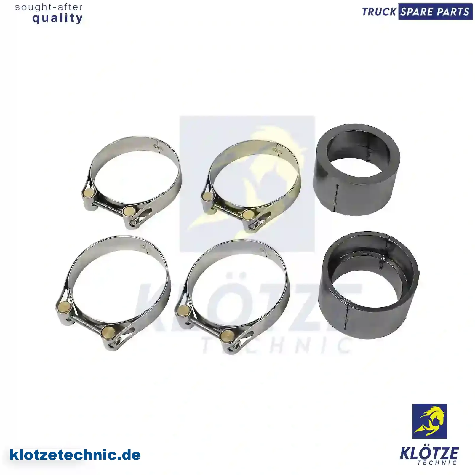 Mounting kit, exhaust manifold, 7420487035, 20487035, ZG01402-0008 || Klötze Technic