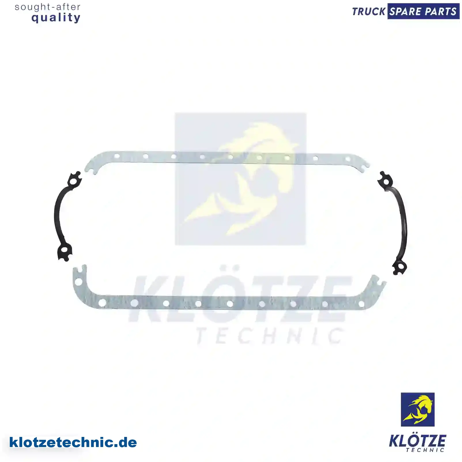 Oil sump gasket, 1907812, 1907812 || Klötze Technic