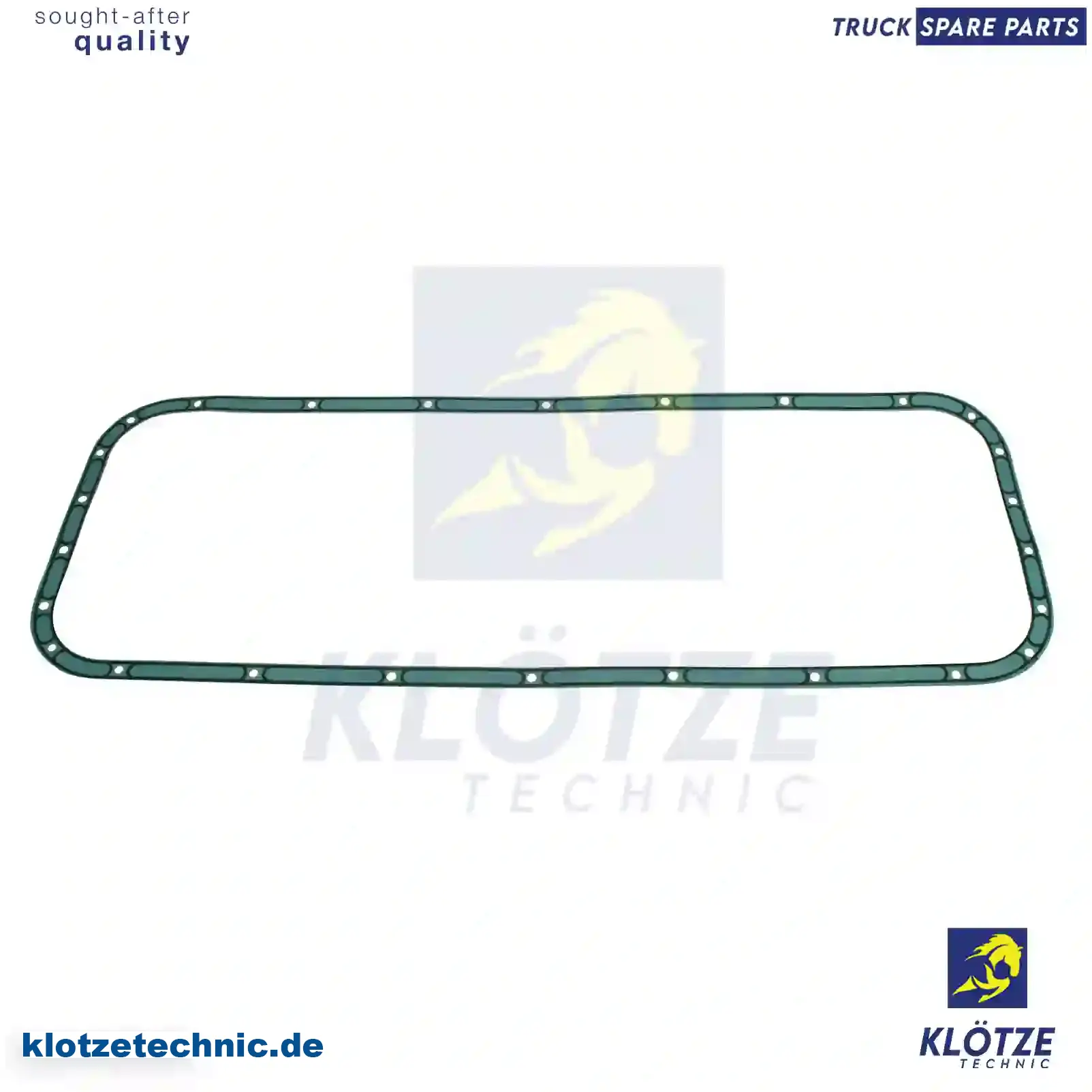 Oil sump gasket, 1460362, 1744775, 1865675, ZG01801-0008 || Klötze Technic