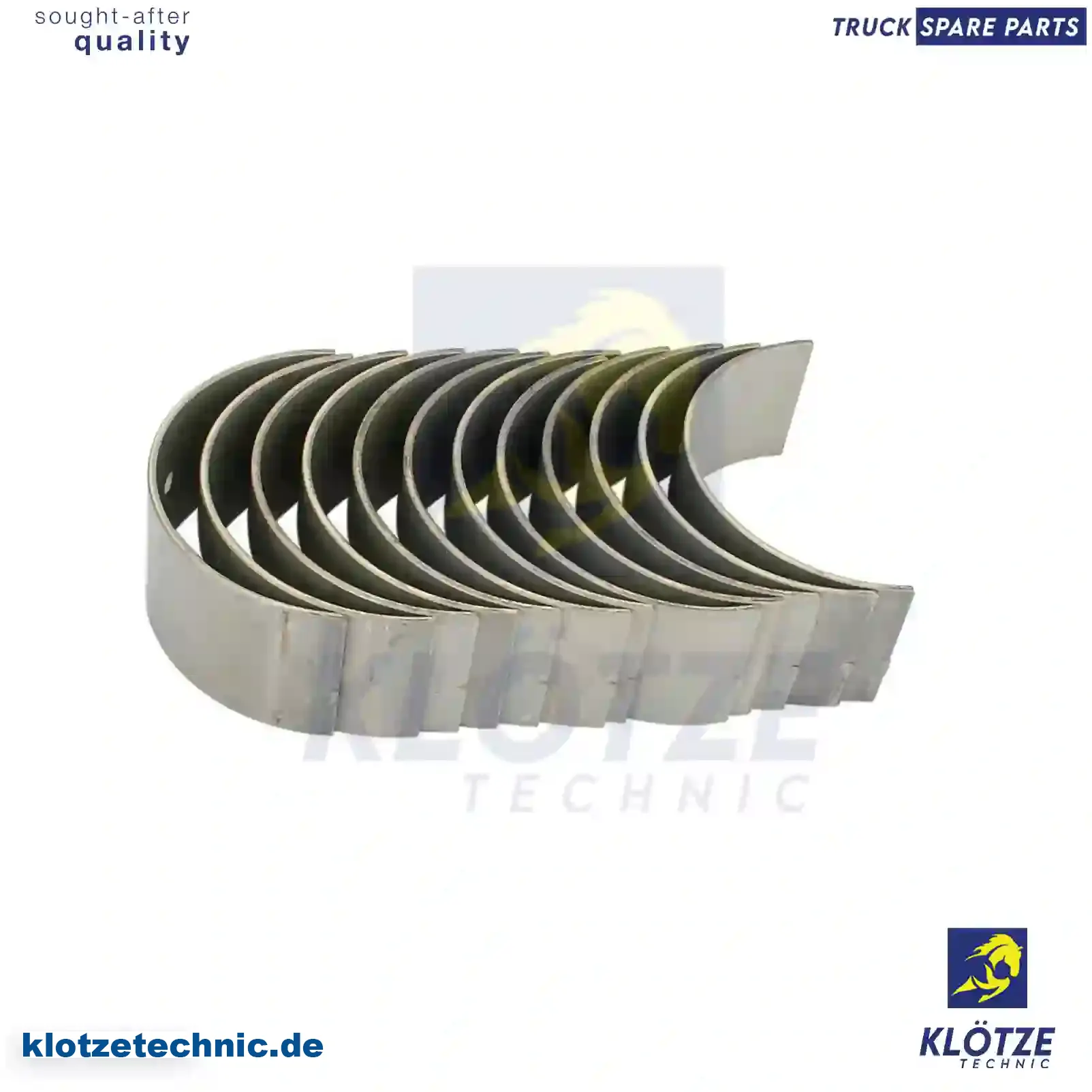 Con rod bearing kit, 64100CPSTD, 1543732, 270796, 270796S || Klötze Technic