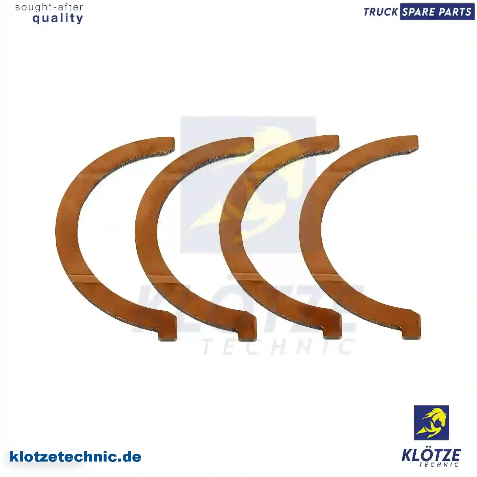 Thrust washer kit, 1337939, 1337939S, 1337941, 1337942, 1337943, ZG40310-0008 || Klötze Technic