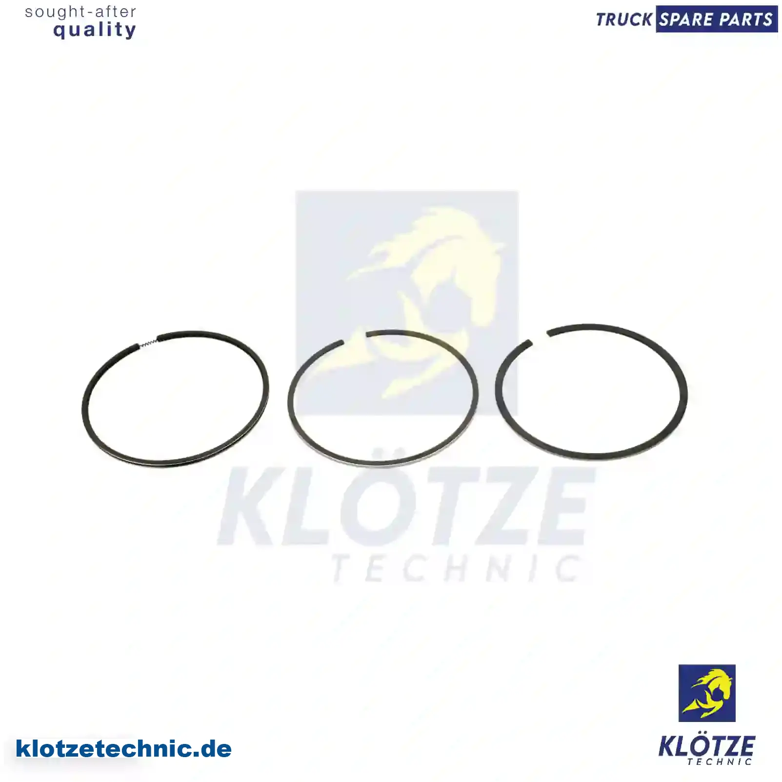 Piston ring kit, 270603, 275309, 275321 || Klötze Technic