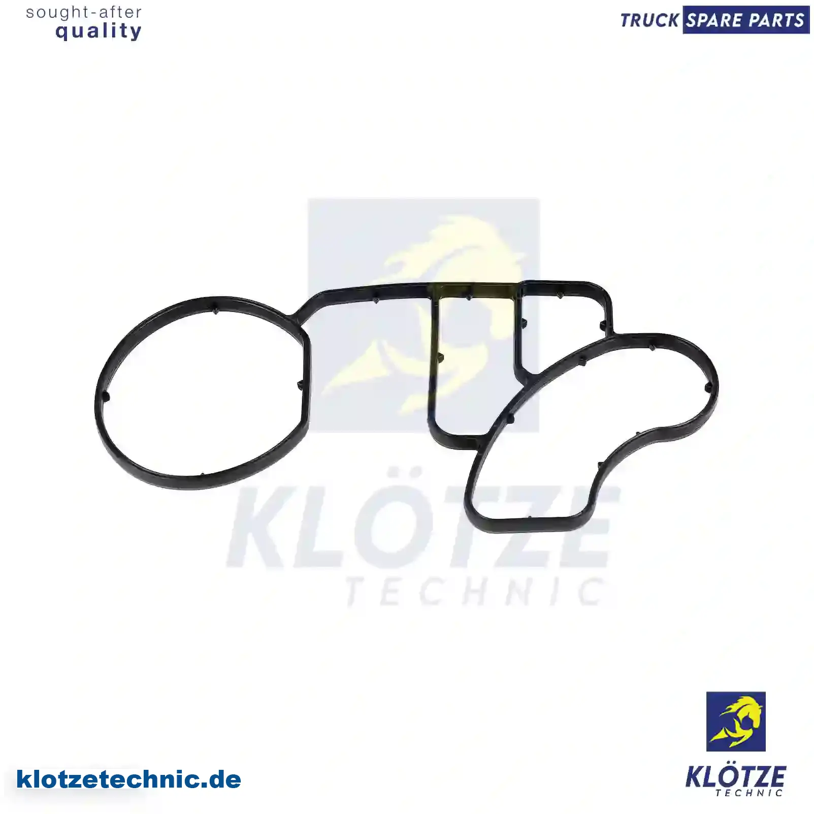 Gasket, oil cooler housing, 51965010545, 5196 || Klötze Technic