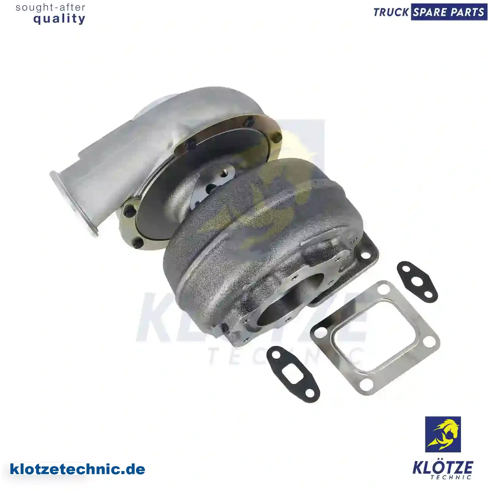 Turbocharger, with gasket kit, 8112899, 8194432 || Klötze Technic