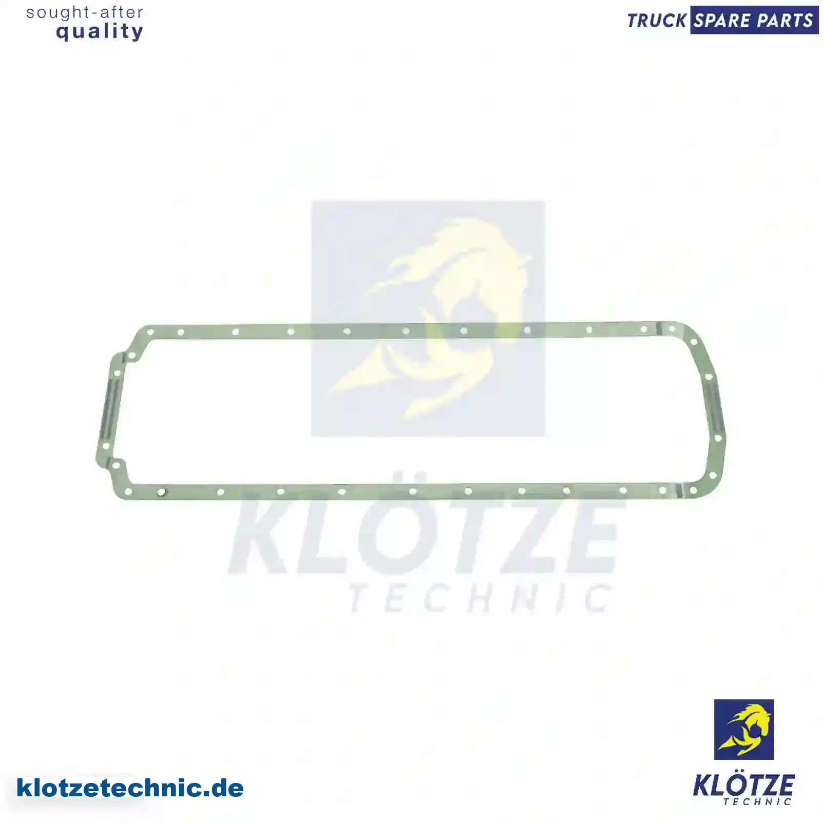 Oil sump gasket, 98433204, 9848292 || Klötze Technic