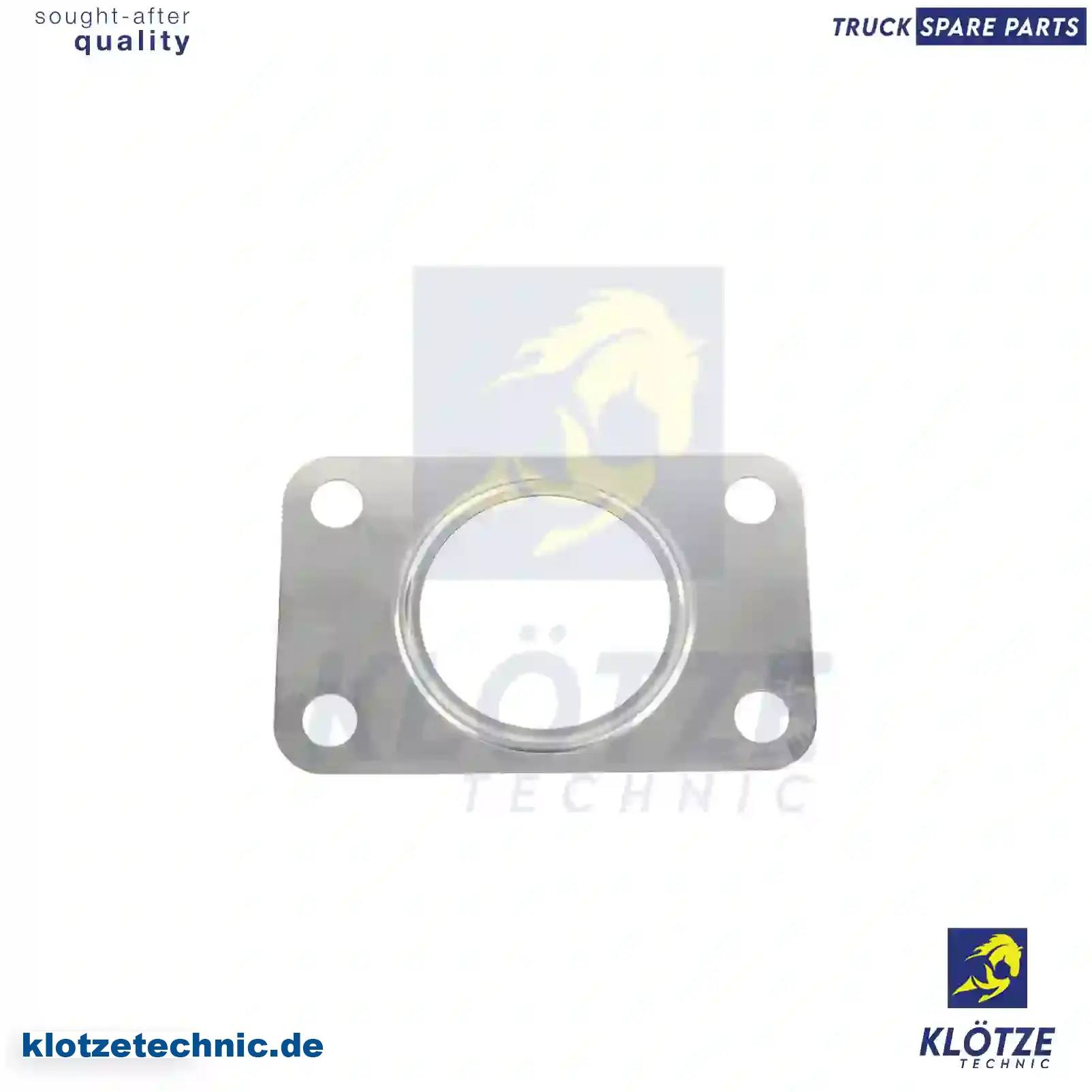 Gasket, turbocharger, 504094262 || Klötze Technic