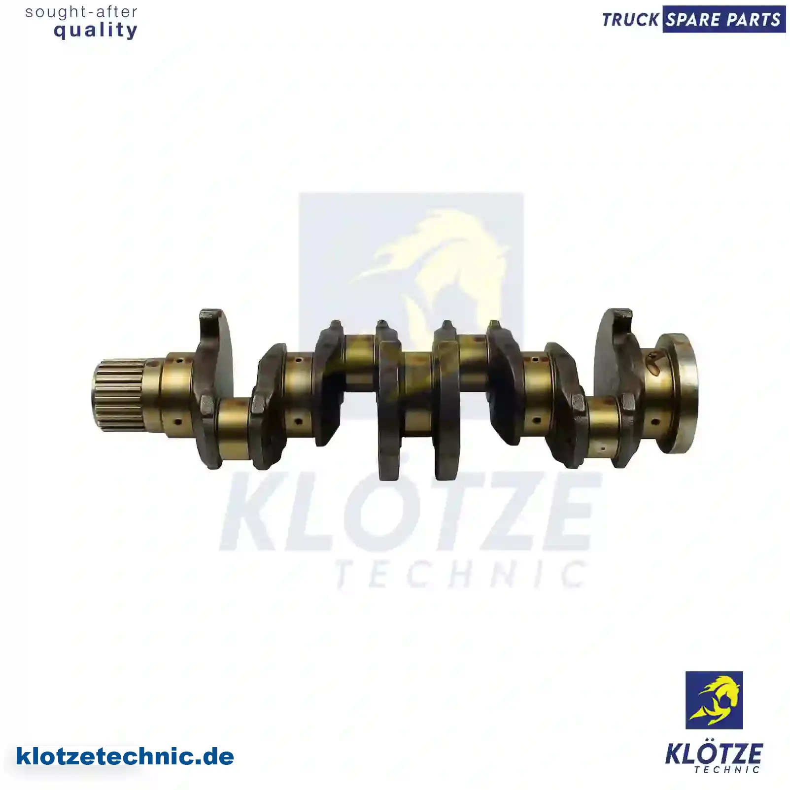 Crankshaft, 500314784, 500329821, 504033129, 99436244 || Klötze Technic