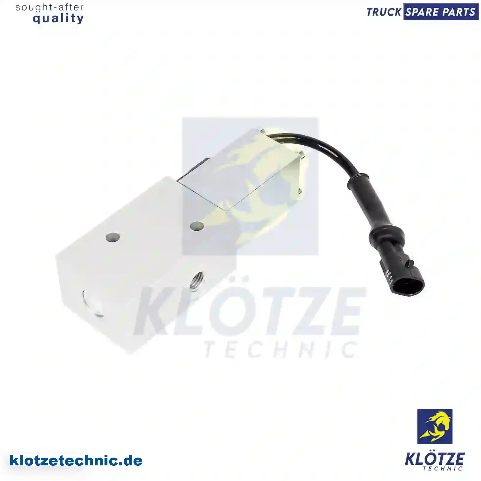 Control valve, turbocharger, 504203276 || Klötze Technic