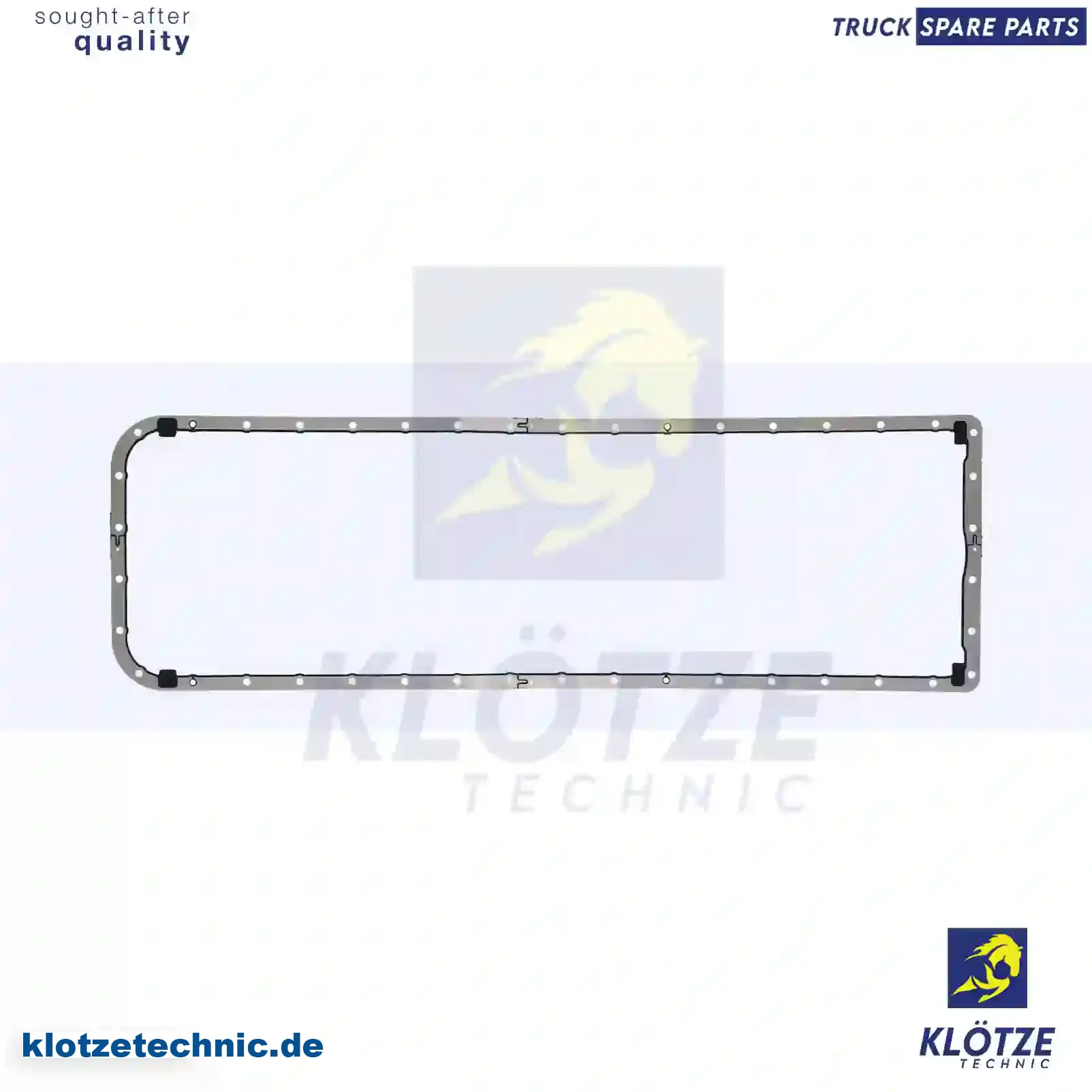 Oil sump gasket, 1891774, 2252092 || Klötze Technic