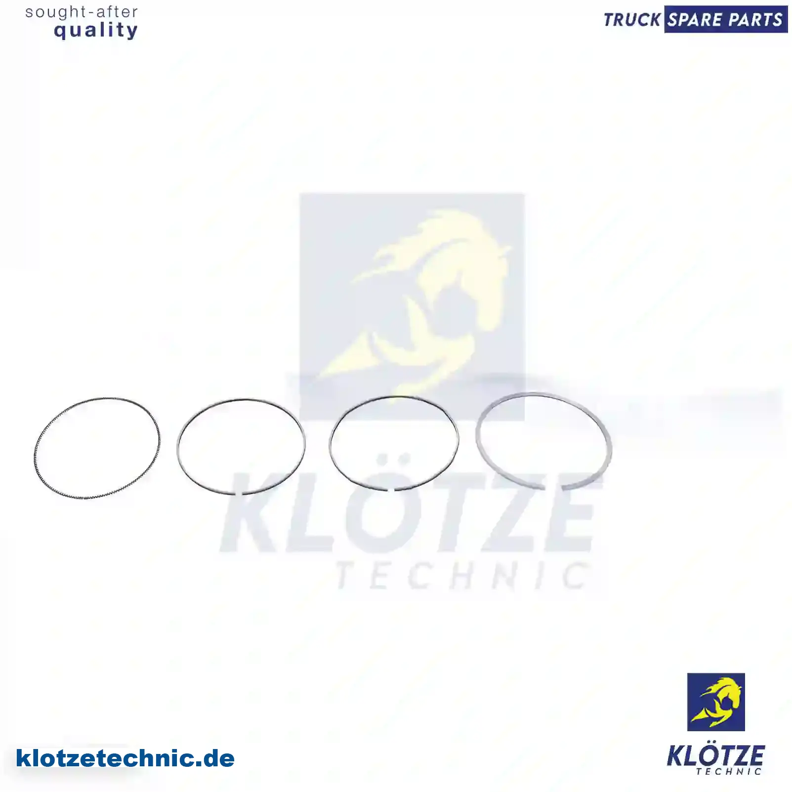 Piston ring kit, 21356406 || Klötze Technic