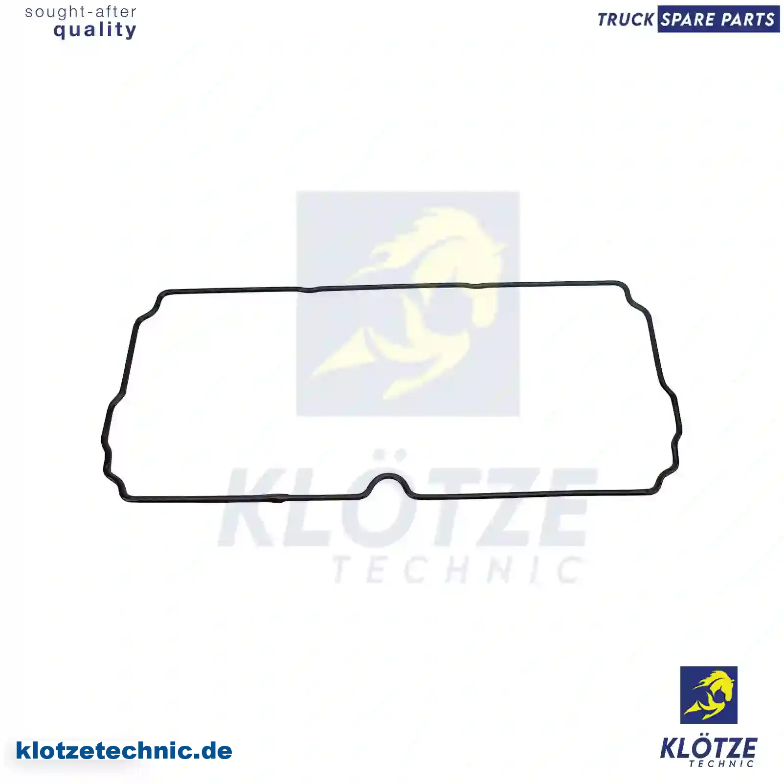 Gasket, side cover, 1497061, ZG01263-0008 || Klötze Technic