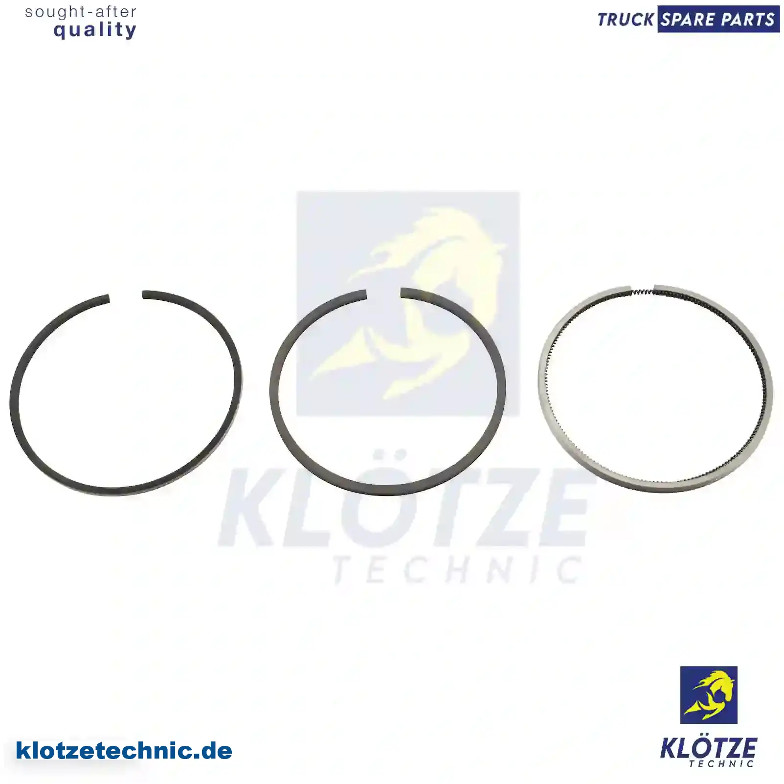 Piston ring kit, 270713, 275320, 275376, 275713, 465341, 465343 || Klötze Technic