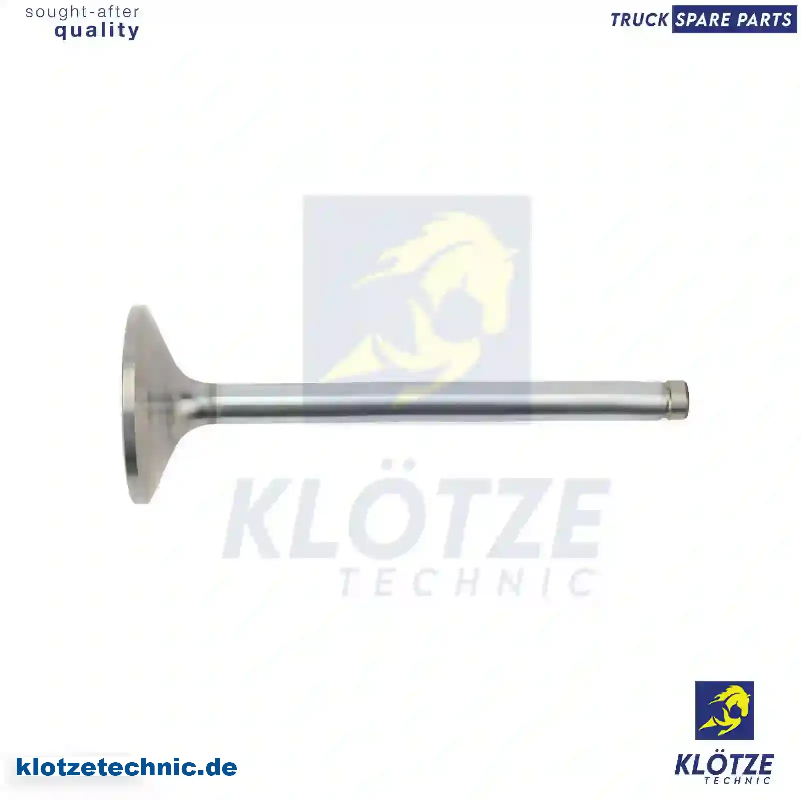 Intake valve, 51041010422, 51041010425, , || Klötze Technic