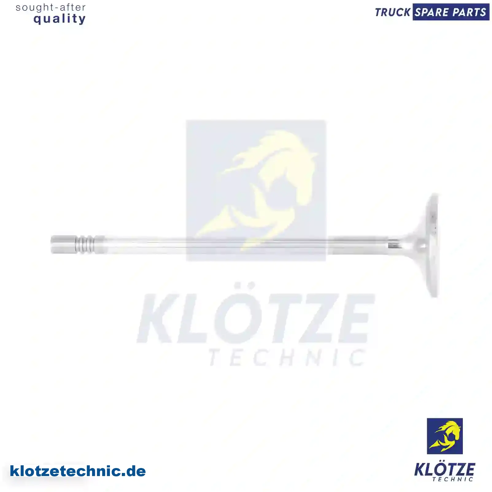 Intake valve, 51041010537, 07W109601 || Klötze Technic