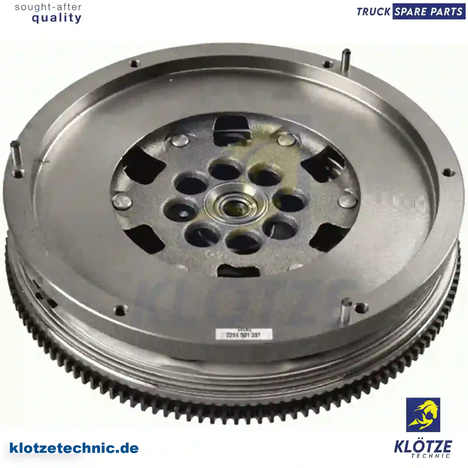 Dual-mass flywheel, 076105266, 076105266C || Klötze Technic