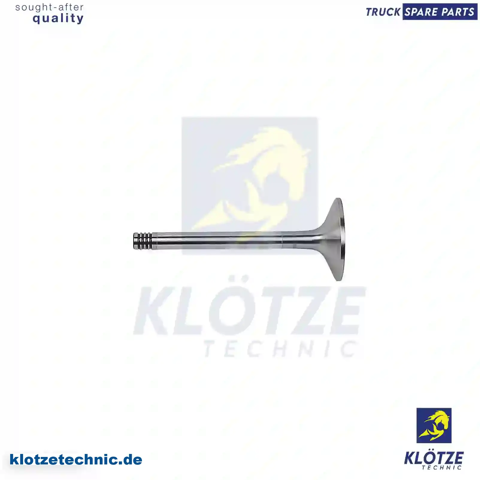 Intake valve, 51041010462, 51041010499, 51041010509, || Klötze Technic