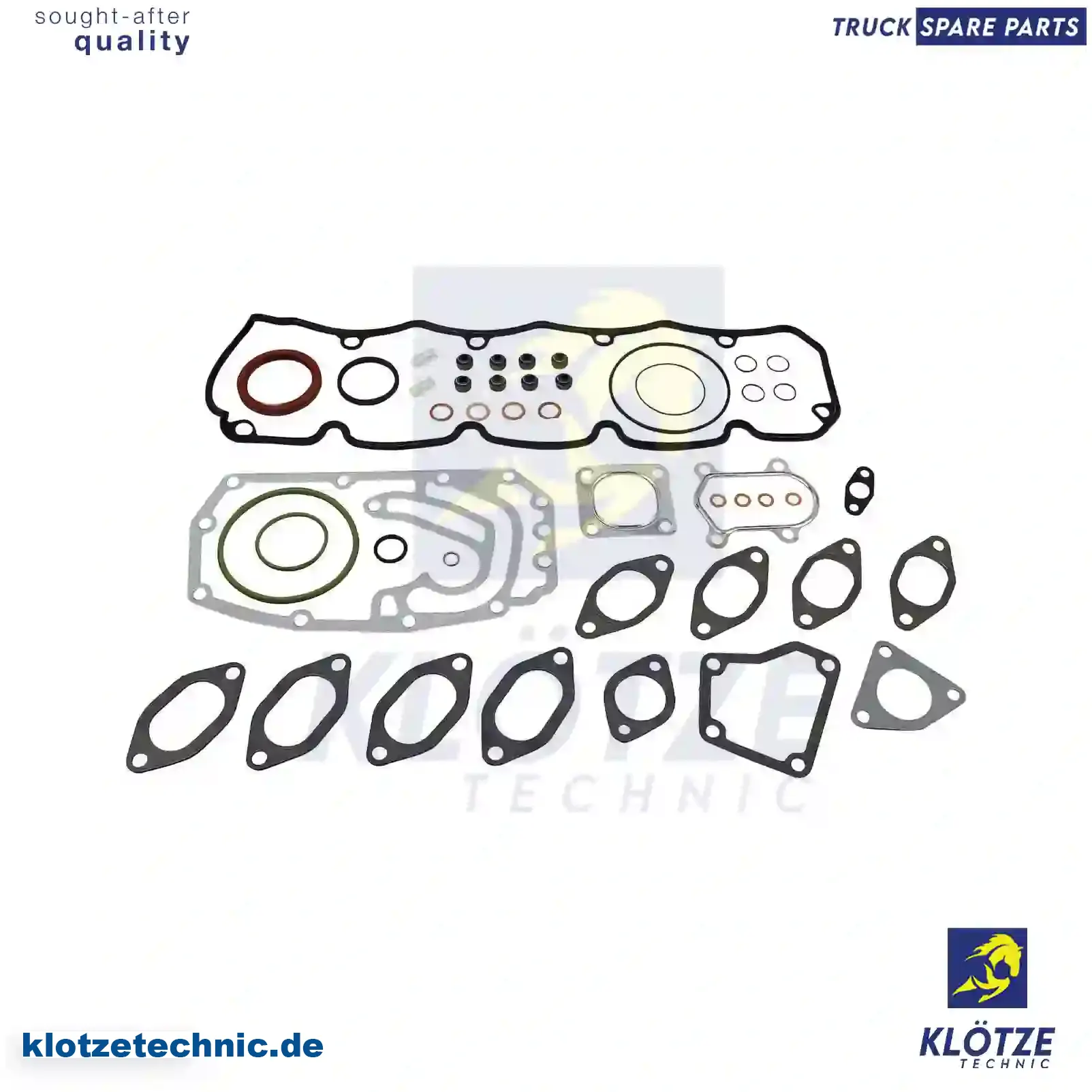 Cylinder head gasket kit, without cylinder head gasket, 0197Y3, 500366528, 71713695, 9162591, 500366528, 99477119, 99477120, 4502790, 0197Y3, 7701206362 || Klötze Technic