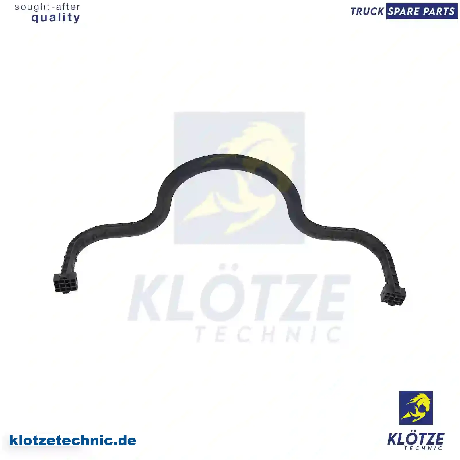 Sealing strip, timing case, 20747434, 20815558, 8131128 || Klötze Technic