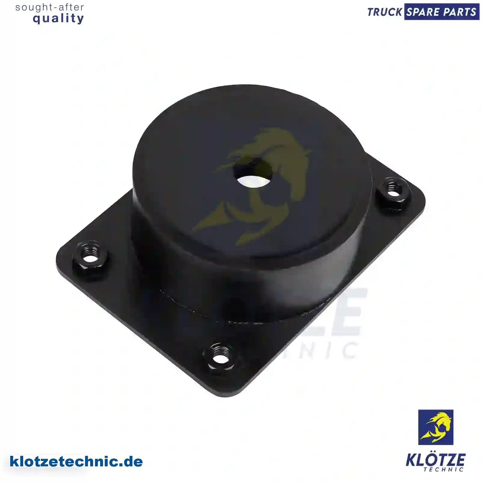 Rubber mounting, engine suspension, front, 7401088363, 10883 || Klötze Technic