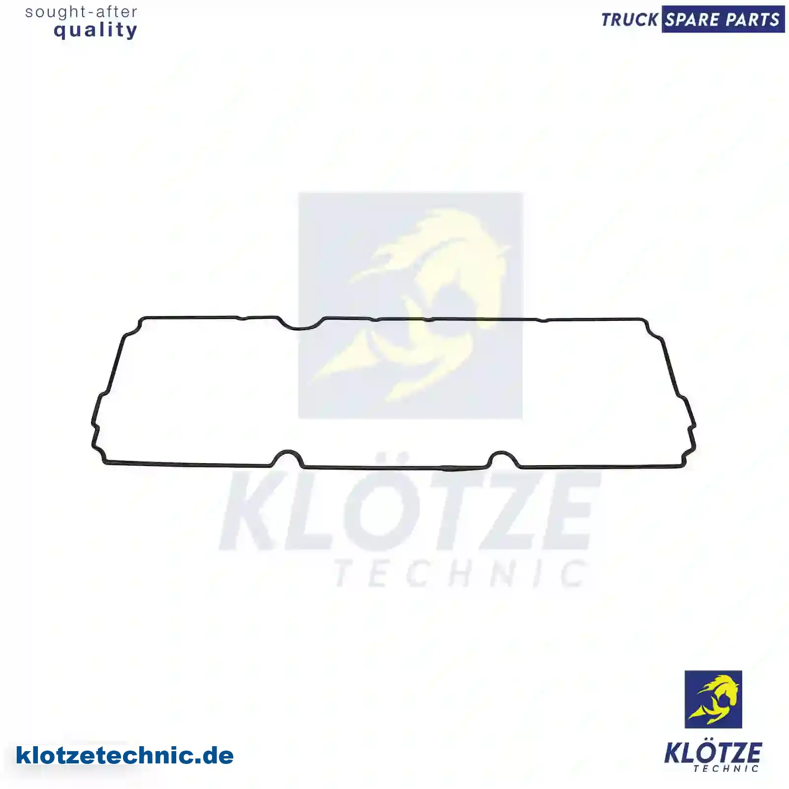 Gasket, side cover, 1508331, ZG01262-0008 || Klötze Technic