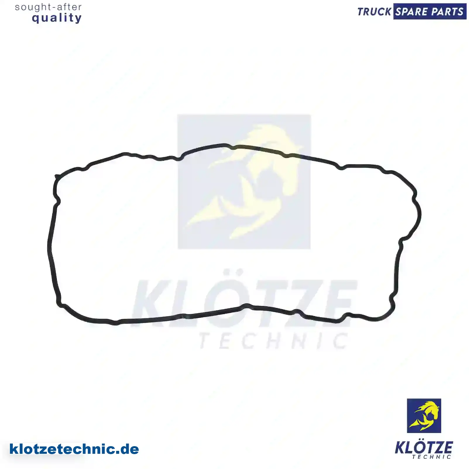 Oil sump gasket, 1942852, ZG01808-0008 || Klötze Technic