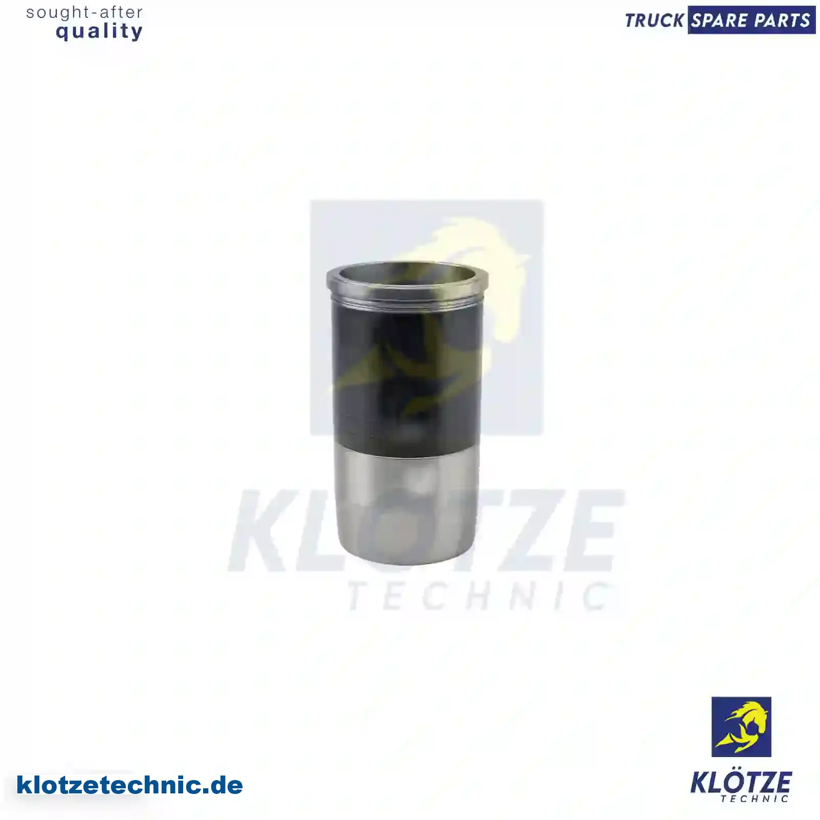 Cylinder liner, without seal rings, 51012010324 || Klötze Technic