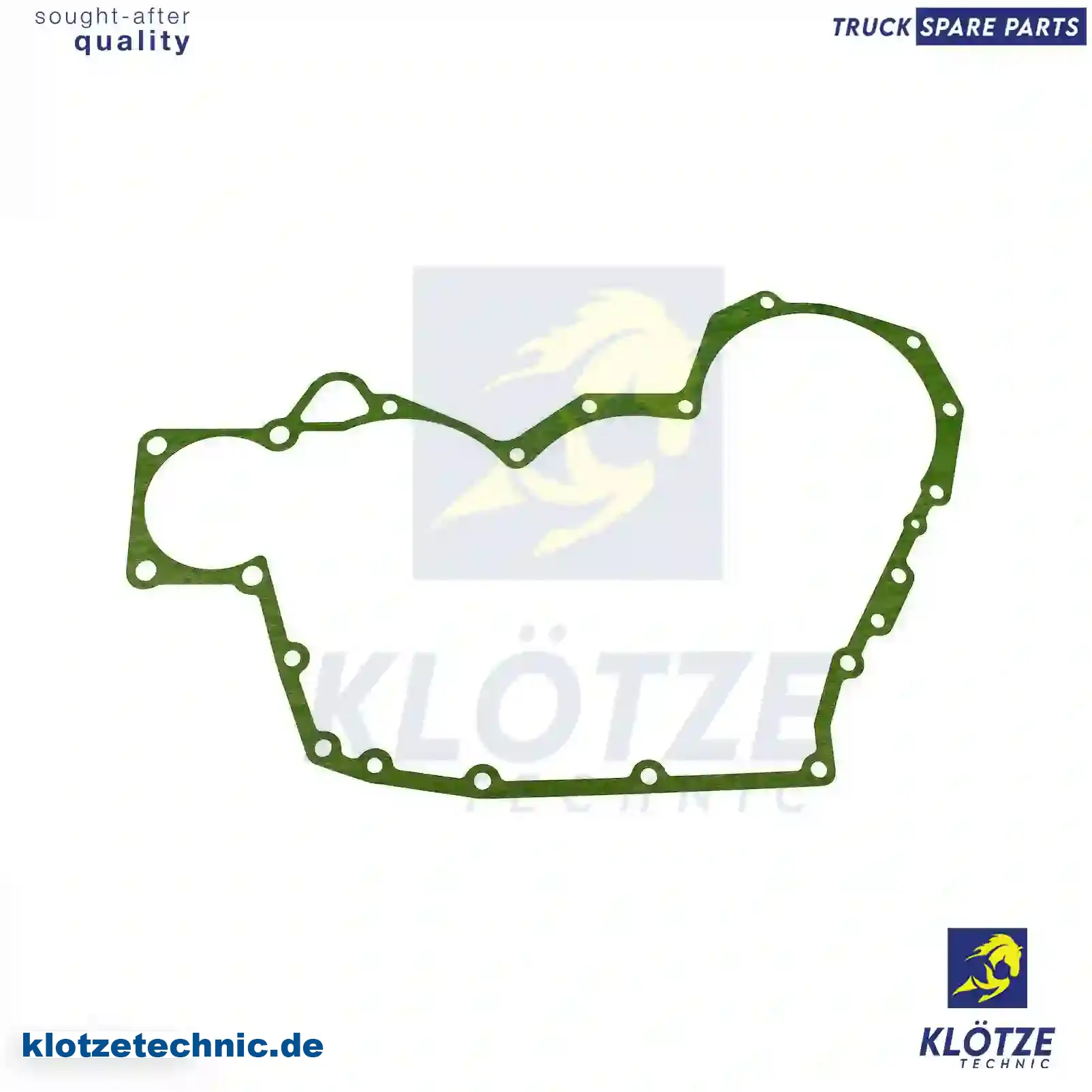 Gasket, timing case cover, 51019030262 || Klötze Technic