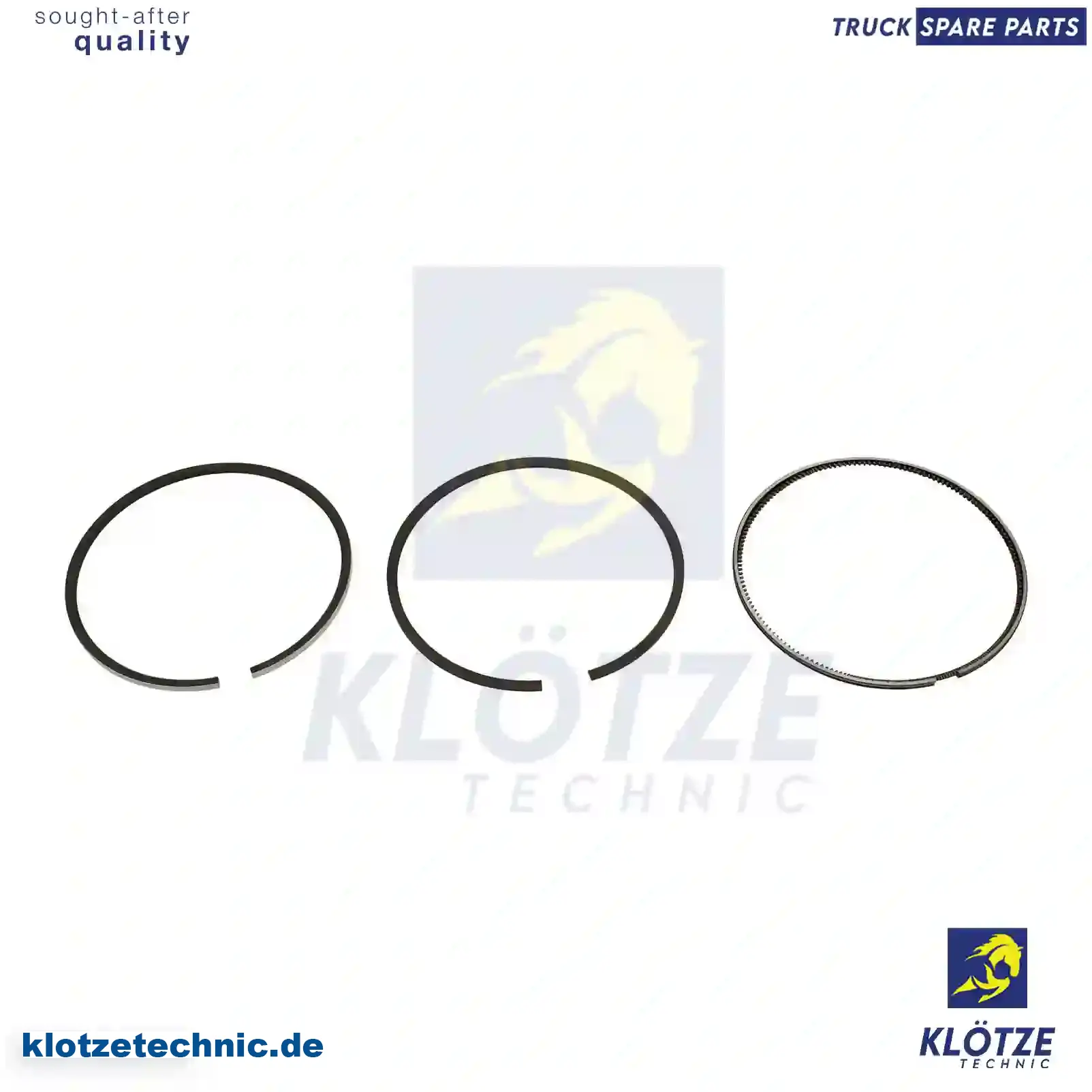 Piston ring kit, 276643 || Klötze Technic