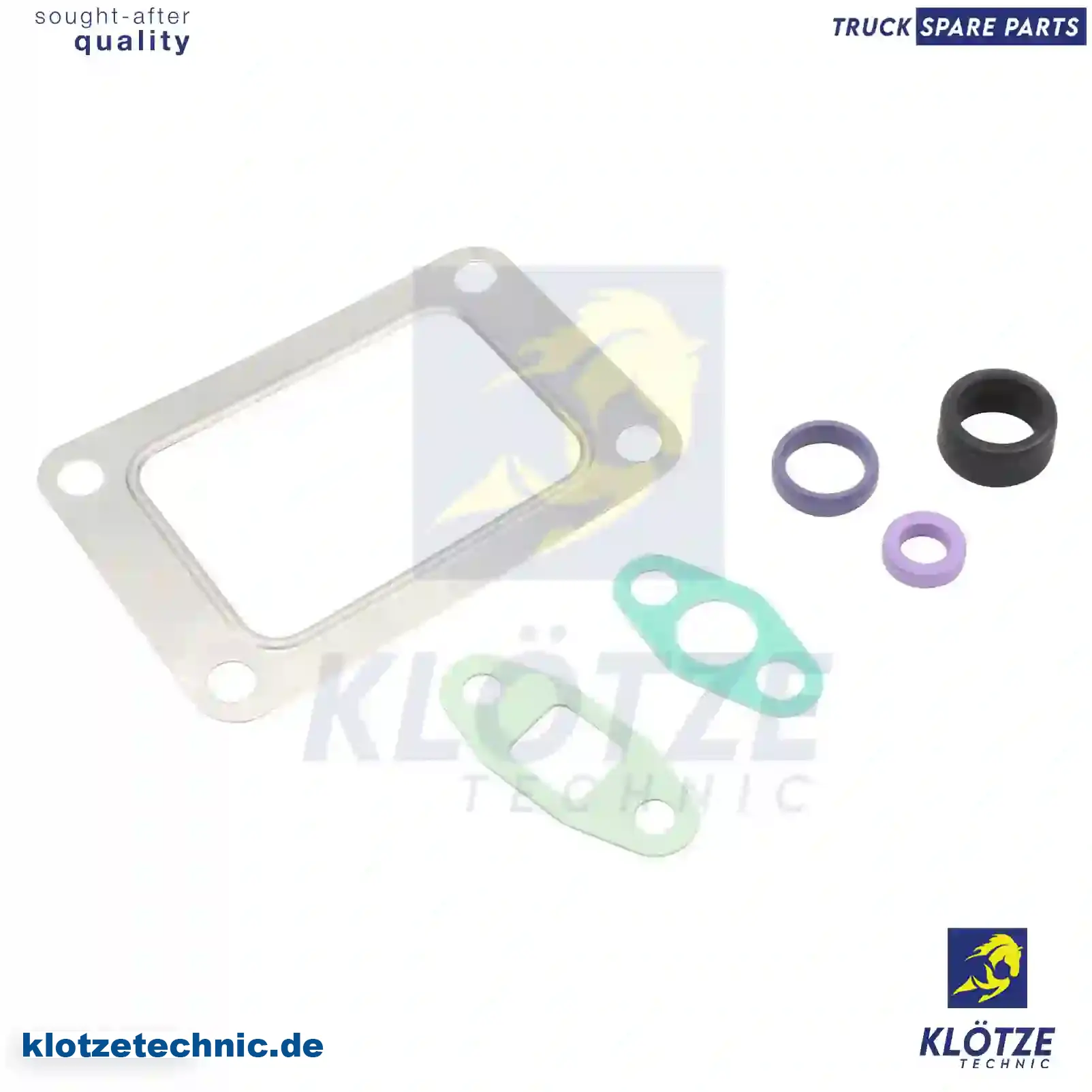 Gasket kit, turbocharger, 276807, ZG01363-0008 || Klötze Technic