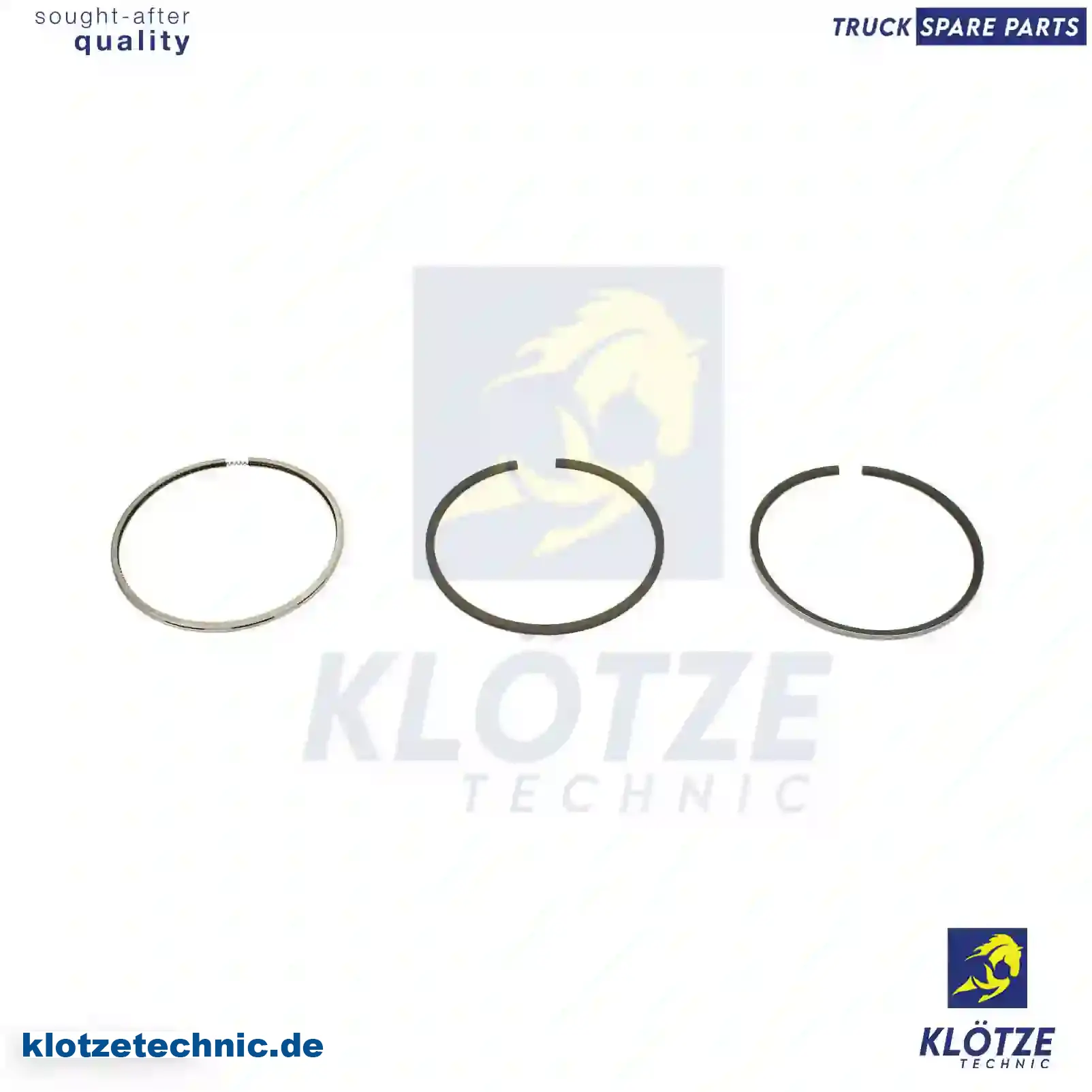 Piston ring kit, 276851 || Klötze Technic