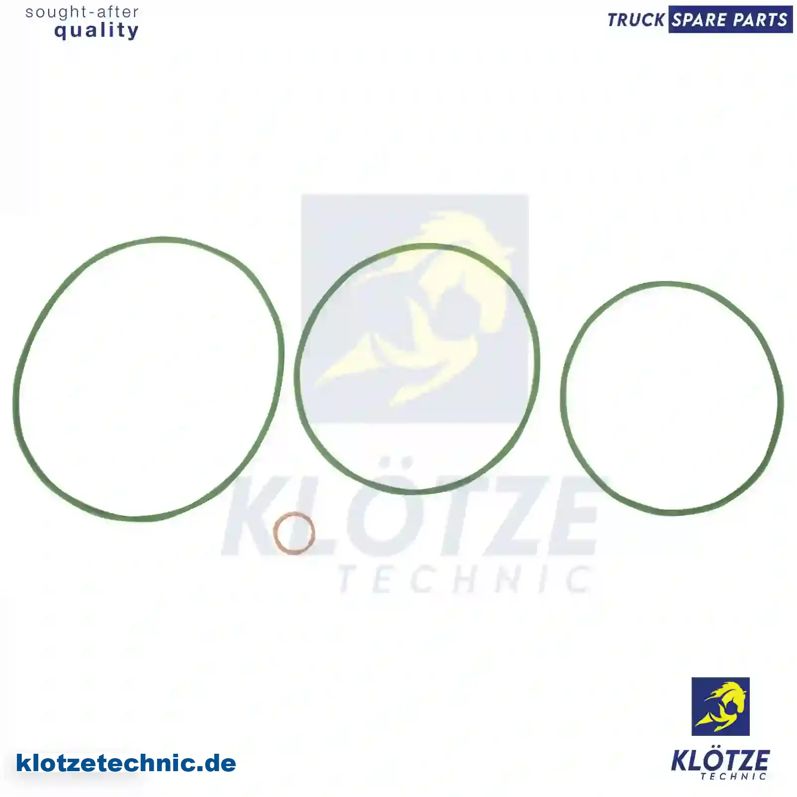 Gasket kit, centrifugal cleaner, 20802420, ZG01331-0008 || Klötze Technic